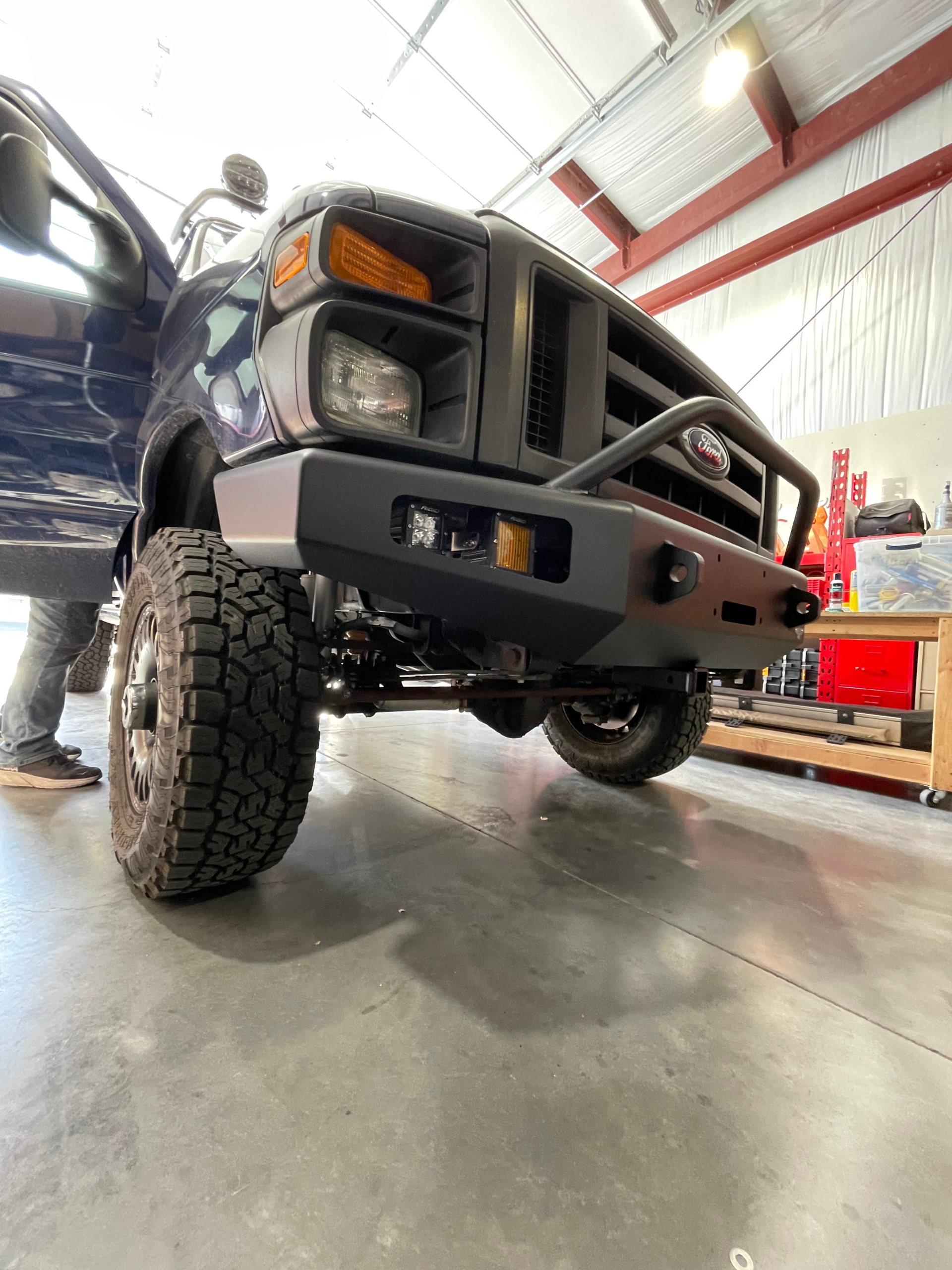 Econoline Aluminum Winch Bumper 08+