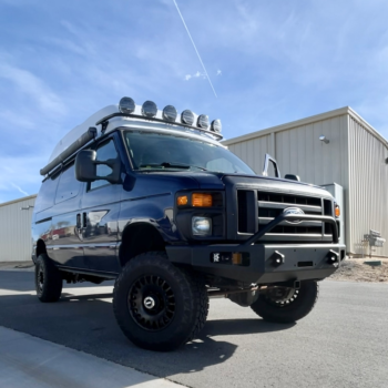 Econoline Aluminum Winch Bumper 08+