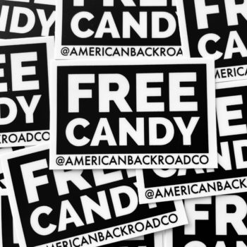 Free Candy Sticker