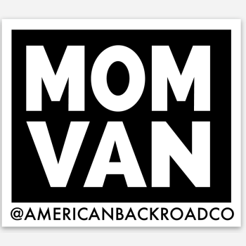 Mom Van Sticker